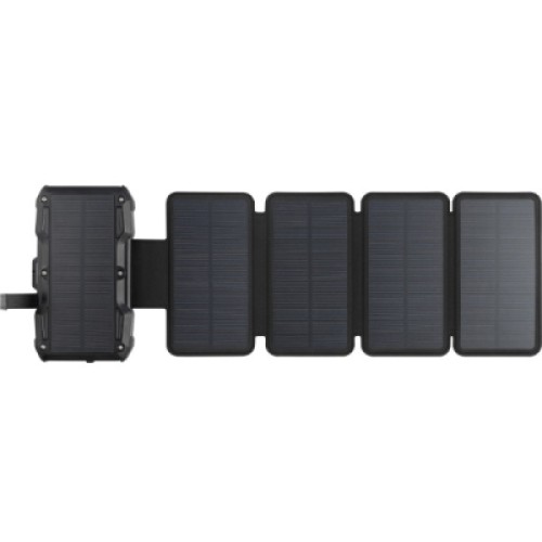 Батарея универсальная Sandberg 27000mAh Solar 5-Panel 8W, PD/20W, IP54, Flashlight, wireless charging 15W (421-06)