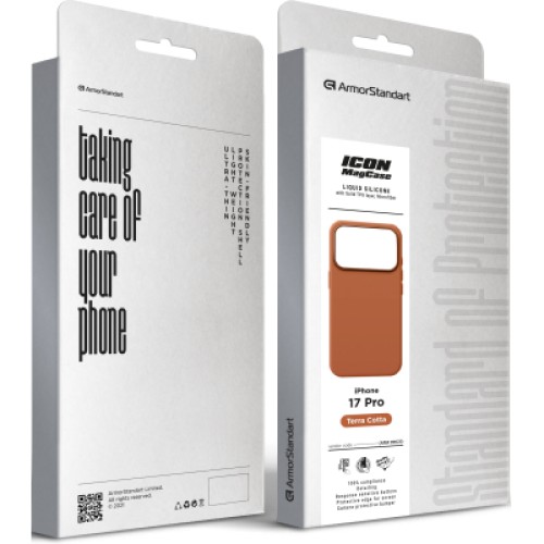 Чехол для мобильного телефона Armorstandart ICON2 MagCase Apple iPhone 17 Pro Terra Cotta (ARM89023)