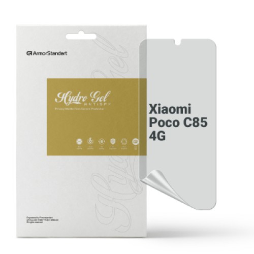 Пленка защитная Armorstandart hydrogel Anti-spy Xiaomi Poco C85 4G (ARM85450) Пленка защитная Armorstandart hydrogel Anti-spy Xiaomi Poco C85 4G (ARM85450)