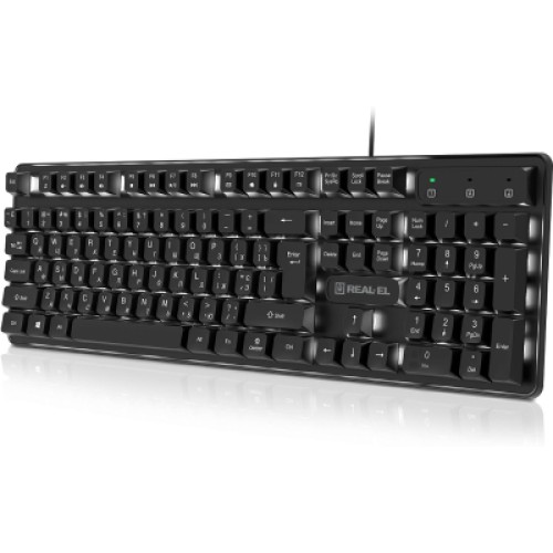 Клавиатура REAL-EL RK-7015 USB Black (EL123100049)