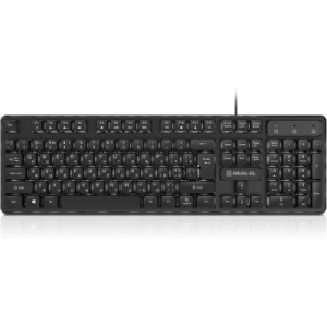 Клавиатура REAL-EL RK-7015 USB Black (EL123100049)