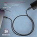 Дата кабель USB-C to USB-C 1.0m USB 3.2 Gen 2 PD 100W 5A 4K black AXAGON (BUCM32-CM10AB) Дата кабель USB-C to USB-C 1.0m USB 3.2 Gen 2 PD 100W 5A 4K black AXAGON (BUCM32-CM10AB)