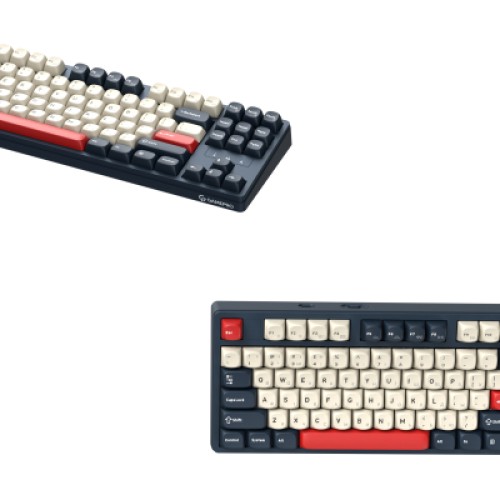 Клавиатура GamePro Asgard Ragnar Wireless/Bluetooth/USB UA Blue (MK285BL)