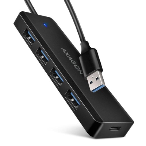 Концентратор AXAGON USB 3.1 to 4xUSB 3.0 black (HUE-C1A) Концентратор AXAGON USB 3.1 to 4xUSB 3.0 black (HUE-C1A)
