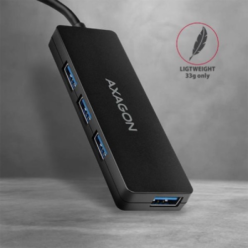 Концентратор AXAGON USB 3.1 to 4xUSB 3.0 black (HUE-G1A) Концентратор AXAGON USB 3.1 to 4xUSB 3.0 black (HUE-G1A)
