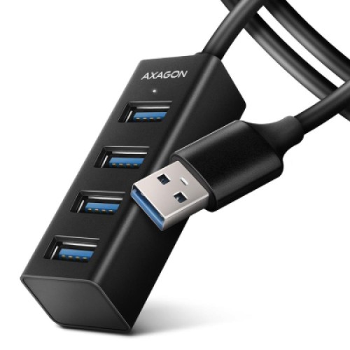 Концентратор AXAGON USB 3.1 to 4xUSB 3.0 1.2m black (HUE-M1AL) Концентратор AXAGON USB 3.1 to 4xUSB 3.0 1.2m black (HUE-M1AL)