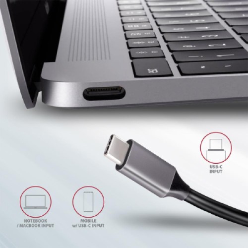 Концентратор AXAGON USB-C to 2xUSBA + HDMI + SD/microSD + USB-C PD 100W 0.2m grey (HMC-5) Концентратор AXAGON USB-C to 2xUSBA + HDMI + SD/microSD + USB-C PD 100W 0.2m grey (HMC-5)