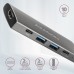 Концентратор AXAGON USB-C to 2xUSB-A + 2xUSB-C + HDMI 0.13m gray (HMC-5G2) Концентратор AXAGON USB-C to 2xUSB-A + 2xUSB-C + HDMI 0.13m gray (HMC-5G2)