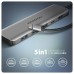 Концентратор AXAGON USB-C to 3xUSB-A + HDMI 5Gbps + PD 100W 1.0m grey (HMC-5H) Концентратор AXAGON USB-C to 3xUSB-A + HDMI 5Gbps + PD 100W 1.0m grey (HMC-5H)