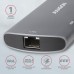 Концентратор AXAGON USB-C to 2xUSB-A + HDMI + RJ45 + SATA M.2 + PD 100W 0.18m grey (HMC-6M2) Концентратор AXAGON USB-C to 2xUSB-A + HDMI + RJ45 + SATA M.2 + PD 100W 0.18m grey (HMC-6M2)