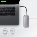 Концентратор AXAGON USB-C to 2xUSB-A + HDMI + RJ45 + SATA M.2 + PD 100W 0.18m grey (HMC-6M2) Концентратор AXAGON USB-C to 2xUSB-A + HDMI + RJ45 + SATA M.2 + PD 100W 0.18m grey (HMC-6M2)