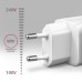 Зарядное устройство AXAGON 1xUSB + 2xUSB-C 65W QC4+ PD3.0 PPS white (ACU-DPQ65W)