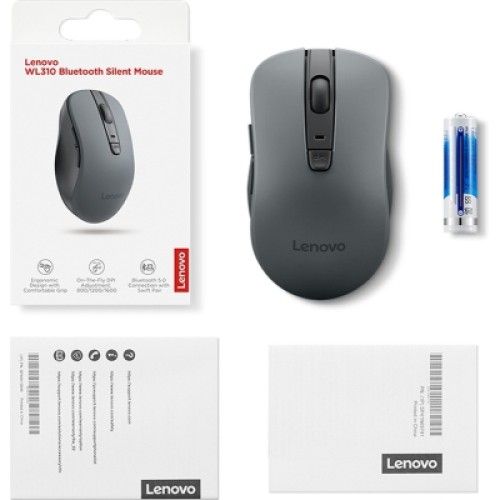 Мышка Lenovo WL310 Silent Bluetooth Grey (GY51Q65621)