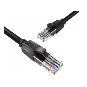 Патч-корд Cat.6 UTP Patch Cable 0.5M Black VENTION (IBEBD)