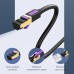 Патч-корд Cat.7 SFTP Patch Cable 1M Black VENTION (ICDBF)