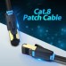 Патч-корд Cat.8 SFTP Patch Cable 0.5M Black VENTION (IKABD)
