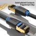 Патч-корд Cat.8 SFTP Patch Cable 10M Black VENTION (IKABL)