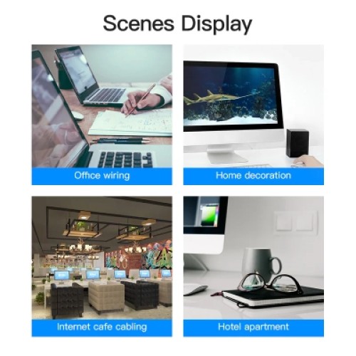 Патч-корд Cat.5E UTP Patch Cable 3M Blue VENTION (VAP-A10-S300)