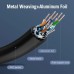 Патч-корд Cat.7 SFTP Patch Cable 0.5M Black VENTION (ICDBD)