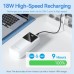Батарея универсальная VENTION 30000mAh Power Bank (Micro-USB + USB-C + USB-A + USB-A) 22.5W Black LED Display Type (FHMB0)