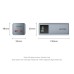 Батарея универсальная VENTION 20000mAh Power Bank (USB-C + USB-C/USB-A) 100W Gray TFT Display Type (FKCH0)