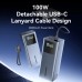 Батарея универсальная VENTION 20000mAh Power Bank (USB-C + USB-C/USB-A) 100W Gray TFT Display Type (FKCH0)