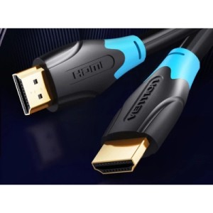Кабель мультимедійний HDMI Cable 0.75M Black VENTION (AACBE)