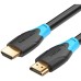 Кабель мультимедийный HDMI Cable 0.75M Black VENTION (AACBE) Кабель мультимедийный HDMI Cable 0.75M Black VENTION (AACBE)