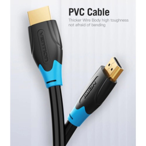 Кабель мультимедийный HDMI Cable 15M Black VENTION (AACBN) Кабель мультимедийный HDMI Cable 15M Black VENTION (AACBN)