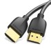 Кабель мультимедийный Portable HDMI Cable 0.5M Black VENTION (AAIBD)