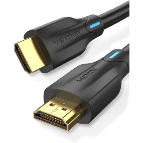 Кабель мультимедийный 8K HDMI Cable 1M Black VENTION (AANBF)