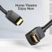 Кабель мультимедийный HDMI Right Angle Cable 270 Degree 1M Black VENTION (AAQBF)