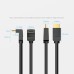 Кабель мультимедийный HDMI Right Angle Cable 270 Degree 1M Black VENTION (AAQBF)