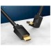 Кабель мультимедийный HDMI Right Angle Cable 270 Degree 1.5M Black VENTION (AAQBG) Кабель мультимедийный HDMI Right Angle Cable 270 Degree 1.5M Black VENTION (AAQBG)