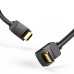 Кабель мультимедийный HDMI Right Angle Cable 270 Degree 3M Black VENTION (AAQBI) Кабель мультимедийный HDMI Right Angle Cable 270 Degree 3M Black VENTION (AAQBI)