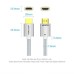 Кабель мультимедийный HDMI Male to Male Cable 8K 1.5M Silver Aluminum Alloy Type VENTION (ALCIG)