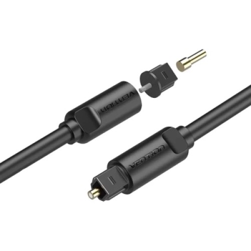 Кабель мультимедийный Optical Fiber Audio Cable 1M Black VENTION (BAEBF) Кабель мультимедийный Optical Fiber Audio Cable 1M Black VENTION (BAEBF)