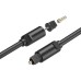 Кабель мультимедийный Optical Fiber Audio Cable 3M Black VENTION (BAEBI) Кабель мультимедийный Optical Fiber Audio Cable 3M Black VENTION (BAEBI)