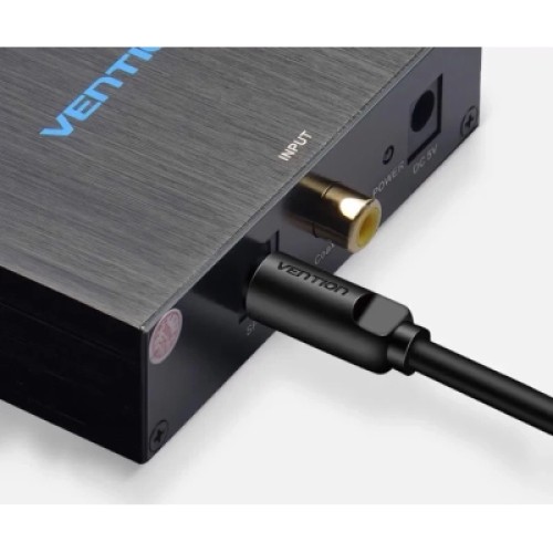 Кабель мультимедийный Optical Fiber Audio Cable 3M Black VENTION (BAEBI) Кабель мультимедийный Optical Fiber Audio Cable 3M Black VENTION (BAEBI)