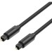 Кабель мультимедийный Optical Fiber Audio Cable 3M Black VENTION (BAEBI) Кабель мультимедийный Optical Fiber Audio Cable 3M Black VENTION (BAEBI)