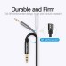 Кабель мультимедийный 3.5mm Male to 2*3.5mm Female Stereo Splitter Cable 0.3M Black ABS Type VENTION (BBSBY)
