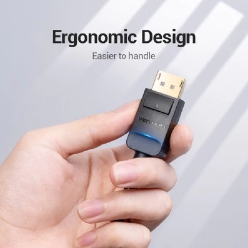 Кабель мультимедийный DP to VGA Cable 1.5M Black VENTION (HBLBG) Кабель мультимедийный DP to VGA Cable 1.5M Black VENTION (HBLBG)