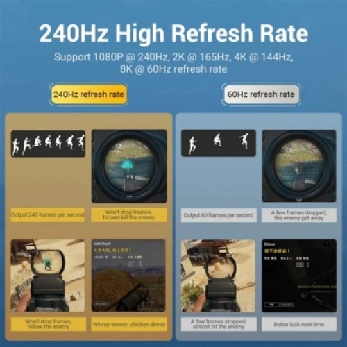 Кабель мультимедийный Cotton Braided DP Male to Male Cable 1M Black VENTION (HCCBF)