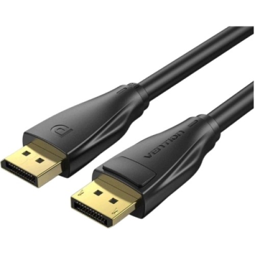Кабель мультимедийный DP 1.4 Male to Male HD Cable 8K 3M Black VENTION (HCDBI) Кабель мультимедийный DP 1.4 Male to Male HD Cable 8K 3M Black VENTION (HCDBI)