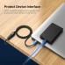 Дата кабель USB 3.0 A Male to A Female Extension Cable 1M black PVC Type VENTION (CBHBF)