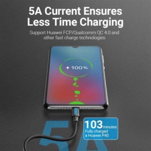 Дата кабель USB 2.0 C Male to C Male 5A Cable 1.5M Black PVC Type VENTION (COTBG) Дата кабель USB 2.0 C Male to C Male 5A Cable 1.5M Black PVC Type VENTION (COTBG)