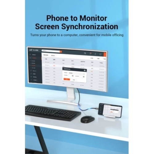 Дата кабель USB 3.0 A Male to C Male Cable 1.5M Black PVC Type VENTION (COZBG)