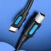 Дата кабель USB 2.0 C Male to B Male 2A Cable 1.5M Black VENTION (CQUBG) Дата кабель USB 2.0 C Male to B Male 2A Cable 1.5M Black VENTION (CQUBG)