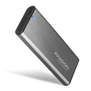Карман внешний AXAGON USB-C 3.2 Gen 2 metal box for M.2 NVMe & SATA SSD SuperSpeed (EEM2-SG2)