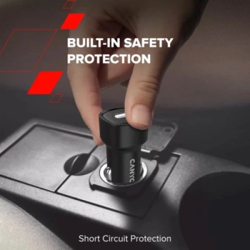 Зарядное устройство Canyon USB-C PD30W black (CNE-CCABR2C)